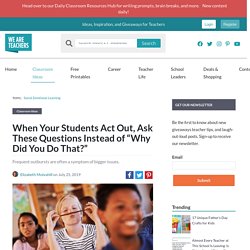 Trauma-Informed Classroom: 7 Questions to Ask Your Students