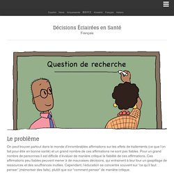 Informed Health Choices » Décisions Éclairées en Santé