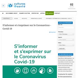 INTERVENTION S’informer et s’exprimer sur la Covid-19 - Cultures&Santé BE