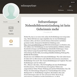 Infrarotlampe Nebenhöhlenentzündung ist kein Geheimnis mehr - milanapsyf290