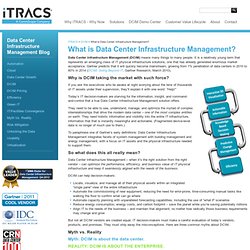 What is Data Center Infrastructure Management?
