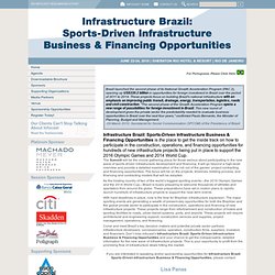 Rio 2016 / World Cup 2014 Infrastructure Summit