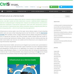 Infrastructure as a Service (IaaS) - CtrlS Blog