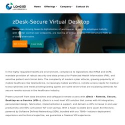 Best Virtual Desktop Infrastructure (VDI) Software Solution - Long80 LLC