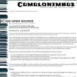 Vj'ing open source - Cumulonimbus