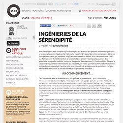 Ingénieries de la sérendipité