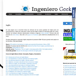 Inglés - iGeek