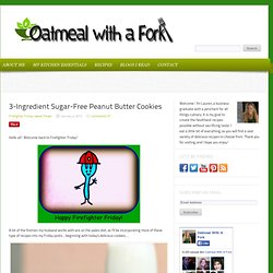 3-Ingredient Sugar-Free Peanut Butter Cookies