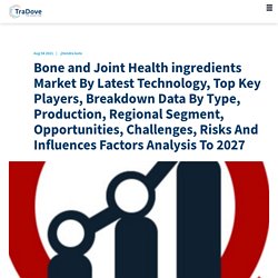 Bone and Joint Health ingredients Market By Latest Technology, Top Key Players, Breakdown Data By Type, Production, Regional Segment, Opportunities, Challenges, Risks And Influences Factors Analysis To 2027