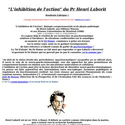 L Inhibition de l action : Henri Laborit