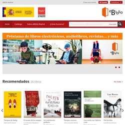 Inicio - eBiblio Madrid (eBiblio)