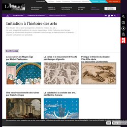 Initiation à l'histoire des arts