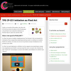TPE CP-CE1 Initiation au Pixel Art