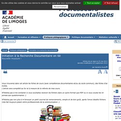 Professeurs documentalistes de l’académie de Limoges