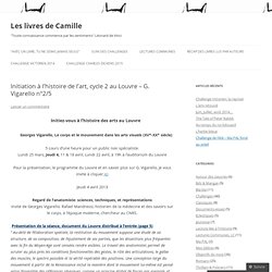 Initiation à l’histoire de l’art, cycle 2 au Louvre – G. Vigarello n°2/5
