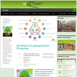 Initiation à la permaculture – Formation