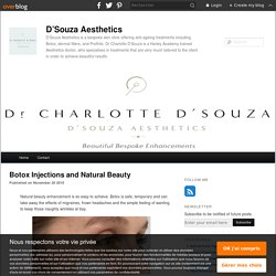 Botox Injections and Natural Beauty