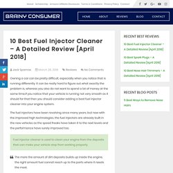 10 Best Fuel Injector Cleaner – A Detailed Review [April 2018]