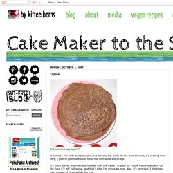 Cake Maker to the Stars