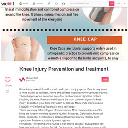 Knee Injury Prevention and treatment on We Heart It