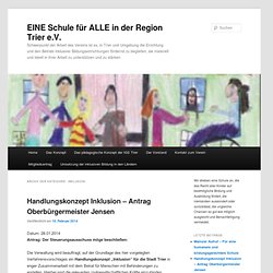 » Inklusion Eine Schule für alle in Trier