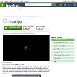 Inkscape - Free software downloads and software reviews