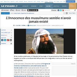 Cinéma : L'innocence des musulmans semble n'avoir jamais existé