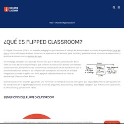 La Innovación educativa - What is the Flipped Classroom