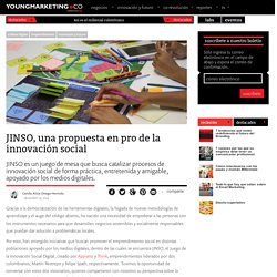 JINSO, una propuesta en pro de la innovación socialYoung Marketing