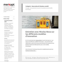 Innovation de business model Archives - MERKAPT