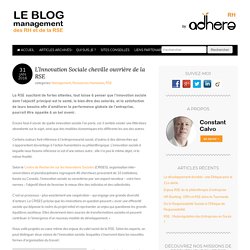 L'Innovation Sociale cheville ouvrière de la RSE - Le Blog Management des RH et de la RSE