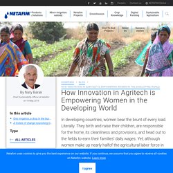 How Innovation in Agritech is Empowering Women in the Developing World