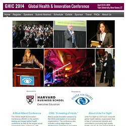 Global Health & Innovation Conference, a Global Health and Social Entrepreneurship Conference