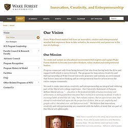 Innovation, Creativity, and Entrepreneurship