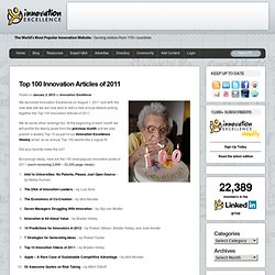 Top 100 Innovation Articles of 2011