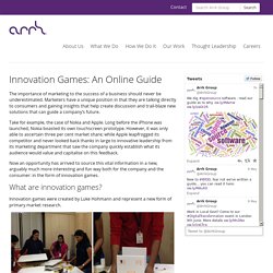 Innovation games: An online guide