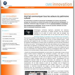 CNRS Innovation - Liste d'actualités