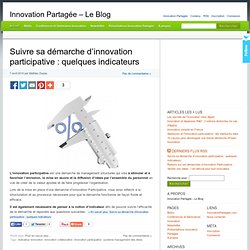 Innovation Partagée – Le Blog