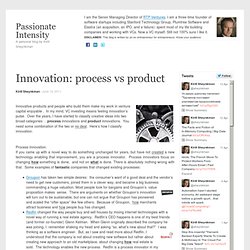 Process Innovation