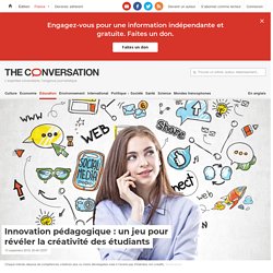 Innovation pédagogique : un jeu pour révéler la créativité des étudiants