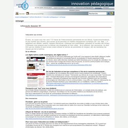 innovation pédagogique - infonaute dossier 91