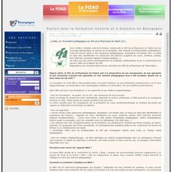 Le Bliki, ou l'innovation pédagogique au CFA de la Pharmacie de Talant (21) - FOAD Bourgogne