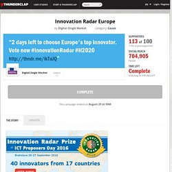 Innovation Radar Europe