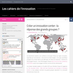 Les cahiers de l'innovation - Le site des professionnels de l'innovation