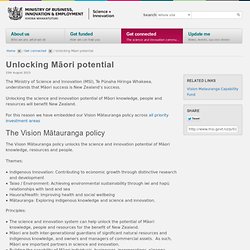 Unlocking Māori potential