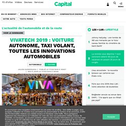 VivaTech 2019 : voiture autonome, taxi volant, toutes les innovations automobiles