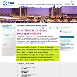 Smartgrid - Innovations - Réseau électrique