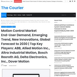 Top Key Players: ABB, Allied Motion Inc., Altra Industrial Motion, Bosch Rexroth AG, Delta Electronics, Inc., Dover Motion – The Courier