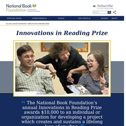 Innovations in Reading Prize - National Book Foundation