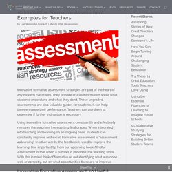 10 Innovative Formative Assessment Examples for Teachers